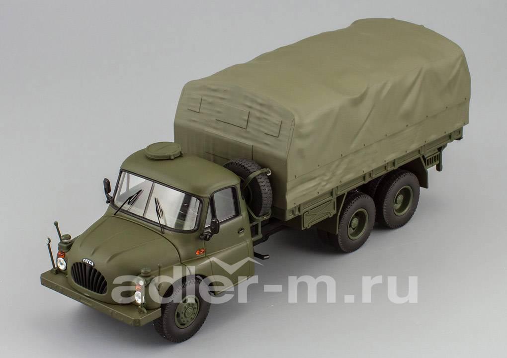 PREMIUM CLASSIXXS 1:43 Tatra T138 6X6 бортовой с тентом 12750
