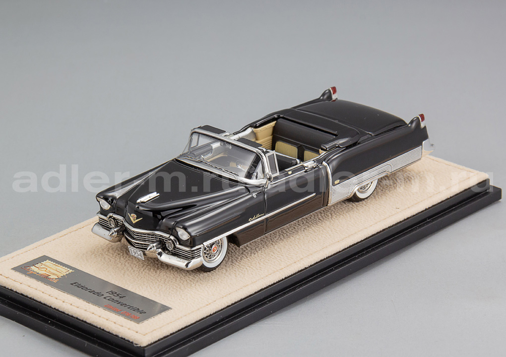 GLM + STAMP MODELS 1:43 Cadillac Eldorado Convertible Open roof - 1954 (black) STM54001