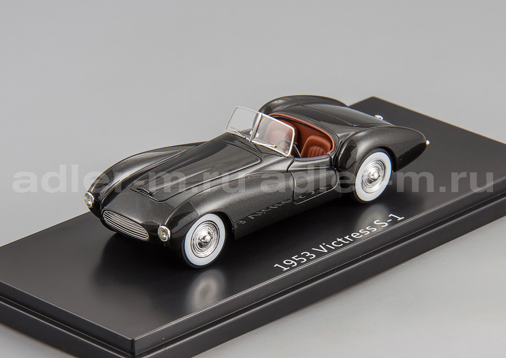 ESVAL MODELS 1:43 Victress S-1 sport roadster 1953 (black) EMUS43025A