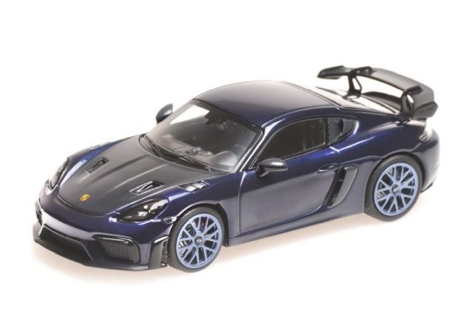MINICHAMPS 1:43 Porsche Cayman GT4 RS - 2021 (blue) 410069701