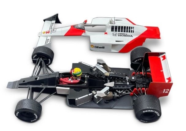 WERK83 1:18 McLaren MP4/4 #12 Winner British GP Formula 1 World Champion 1988 Ayrton Senna W18056002