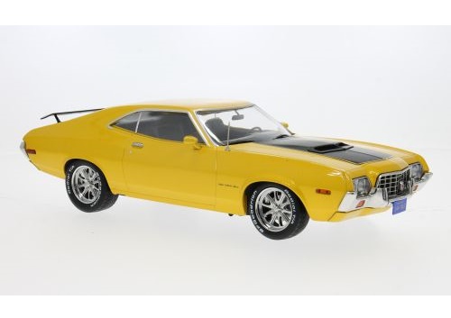IXO 1:18 Ford Gran Torino Sport - 1972 (yellow) CMC186