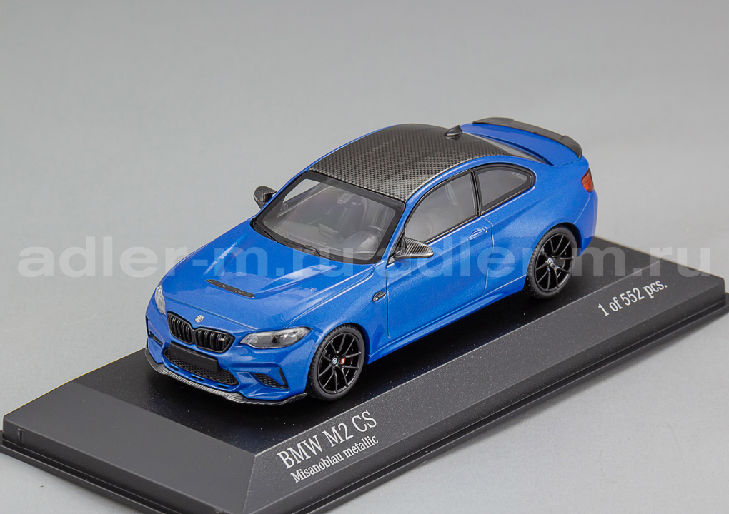 MINICHAMPS 1:43 BMW M2 CS - 2020 (blue) 410021026