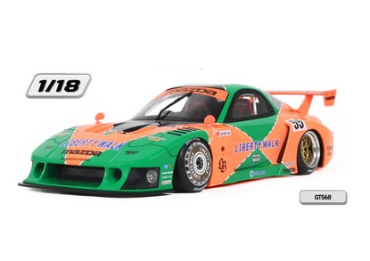 GT SPIRIT 1:18 Mazda LB-Works RX-7 LB-Super Silhouette - 2024 (bi-color) GT568