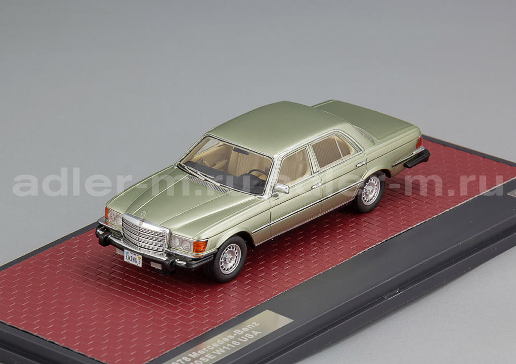 MATRIX 1:43 Mercedes-Benz 450SE W116 USA (green metallic) MX11302-221
