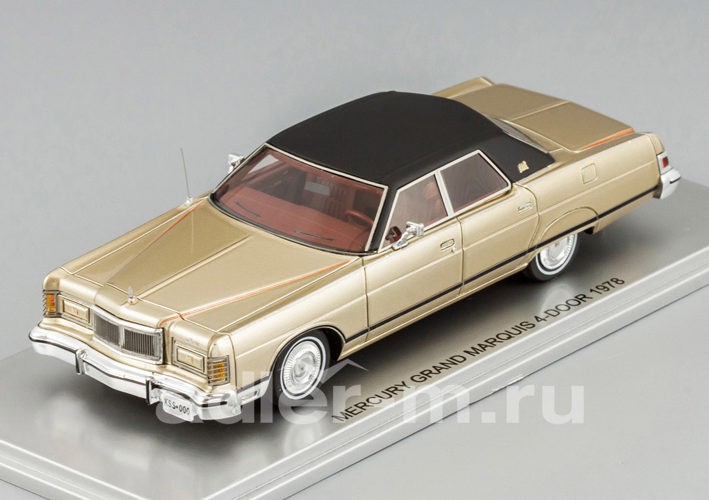 KESS SCALE MODELS 1:43 Mercury Grand Marquis 4-door 1978 (gold) KE43021000
