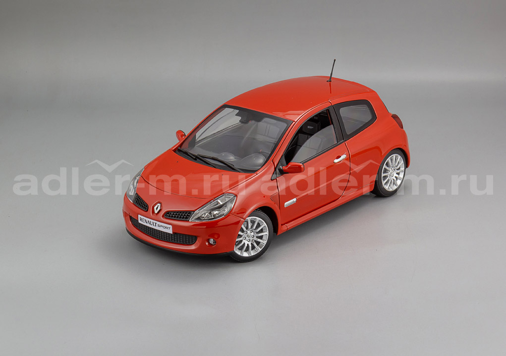 NOREV 1:18 Renault Clio RS - 2006 (toro red) 185252