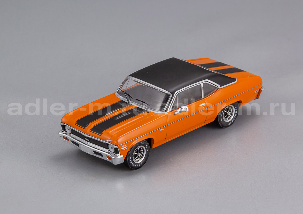 IXO 1:43 Chevrolet Nova SS - 1971 (orange/black) CLC596
