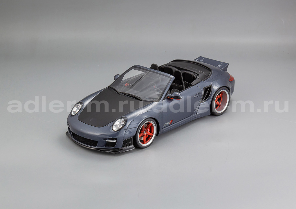 GT SPIRIT 1:18 Porsche LB-Works 997 - 2016 (grey) GT463
