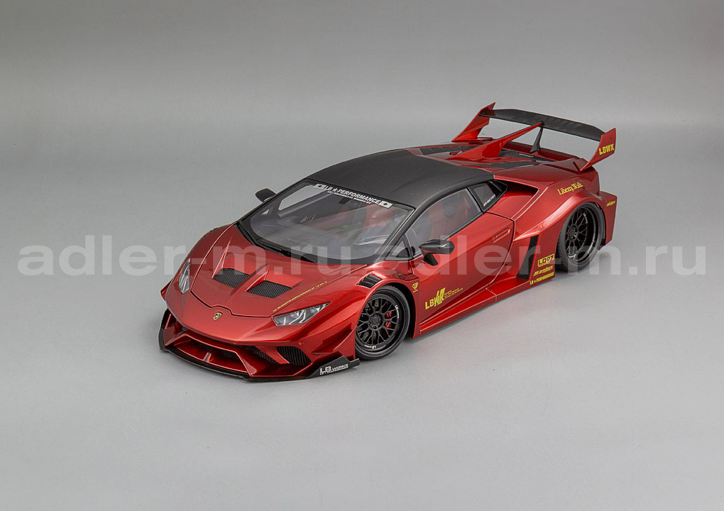 AUTOART 1:18 Lamborghini Huracan GT Liberty Walk LB Silhouette (red) 79126