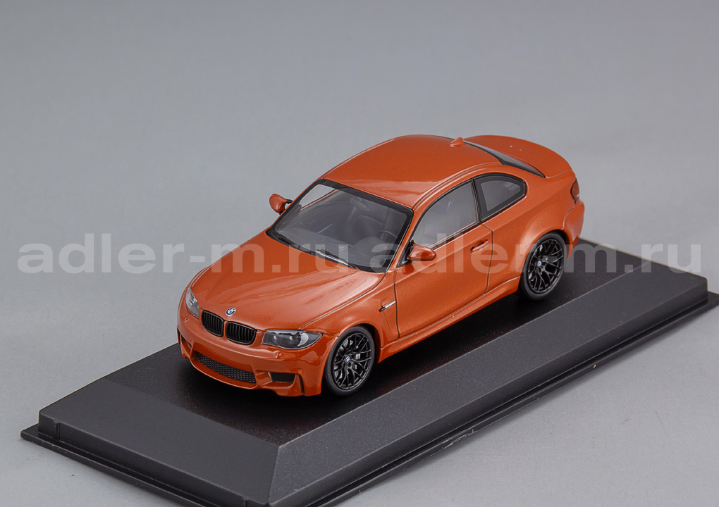 MINICHAMPS (MAXICHAMPS) 1:43 BMW 1er M Coupe 2011 (orange met) 940020120
