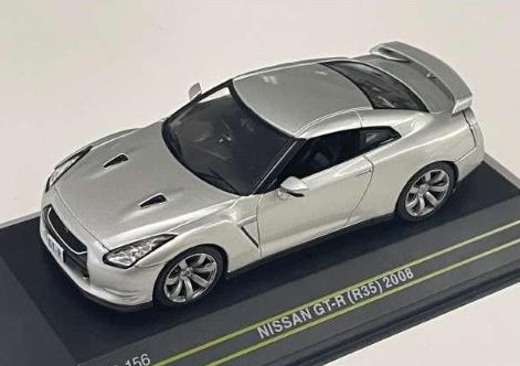FIRST 43 1:43 Nissan GT-R (R35) - 2008 (silver) F43-156