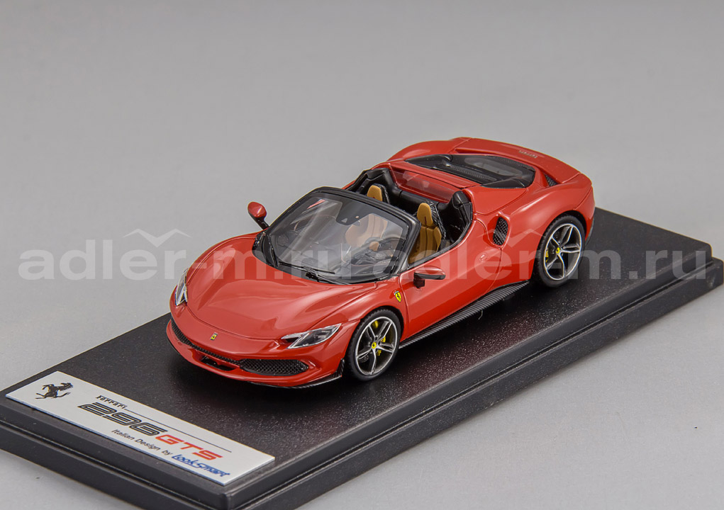 LOOKSMART 1:43 Ferrari 296 GTS (New Rosso Corsa) LS538C