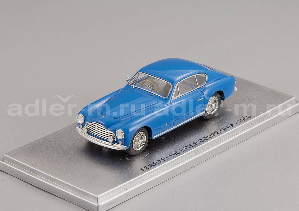 KESS SCALE MODELS 1:43 Ferrari 195 Inter Ghia Coupe - 1950 (blue) KE43056022