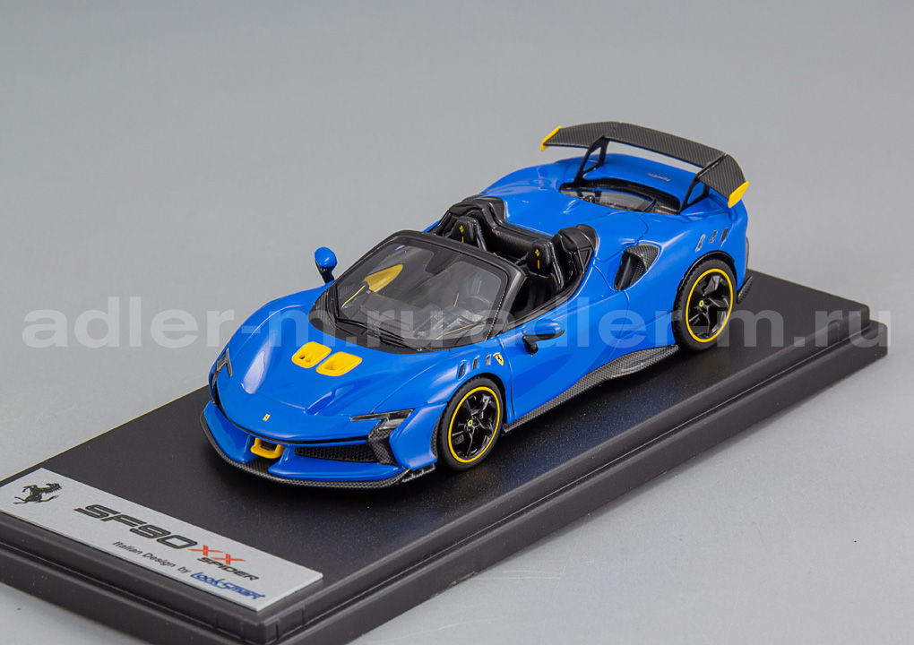 LOOKSMART 1:43 Ferrari SF90 XX Spider (Azzurro Dino) LS552A