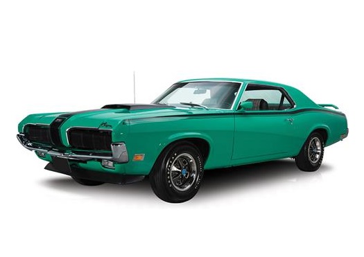 IXO 1:43 Mercury Cougar Eliminator 428 CJ - 1970 (green/black) U43RDC020