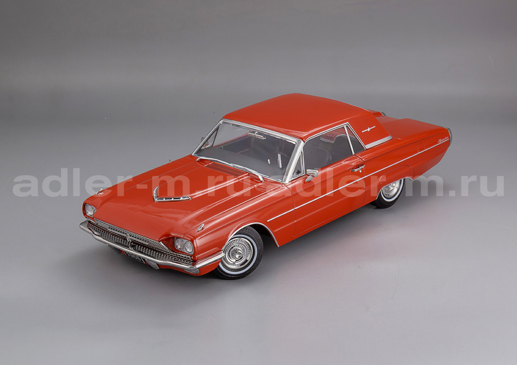 KK SCALE 1:18 Ford Thunderbird Hardtop Coupe - 1966 (red) KKDC181343