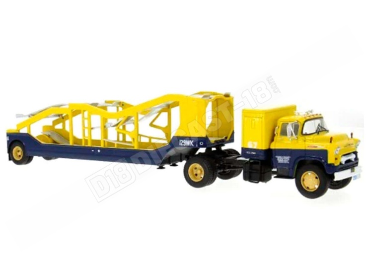 IXO 1:43 Chevrolet 9700 LCF - 1948 (yellow/blue) TTR042