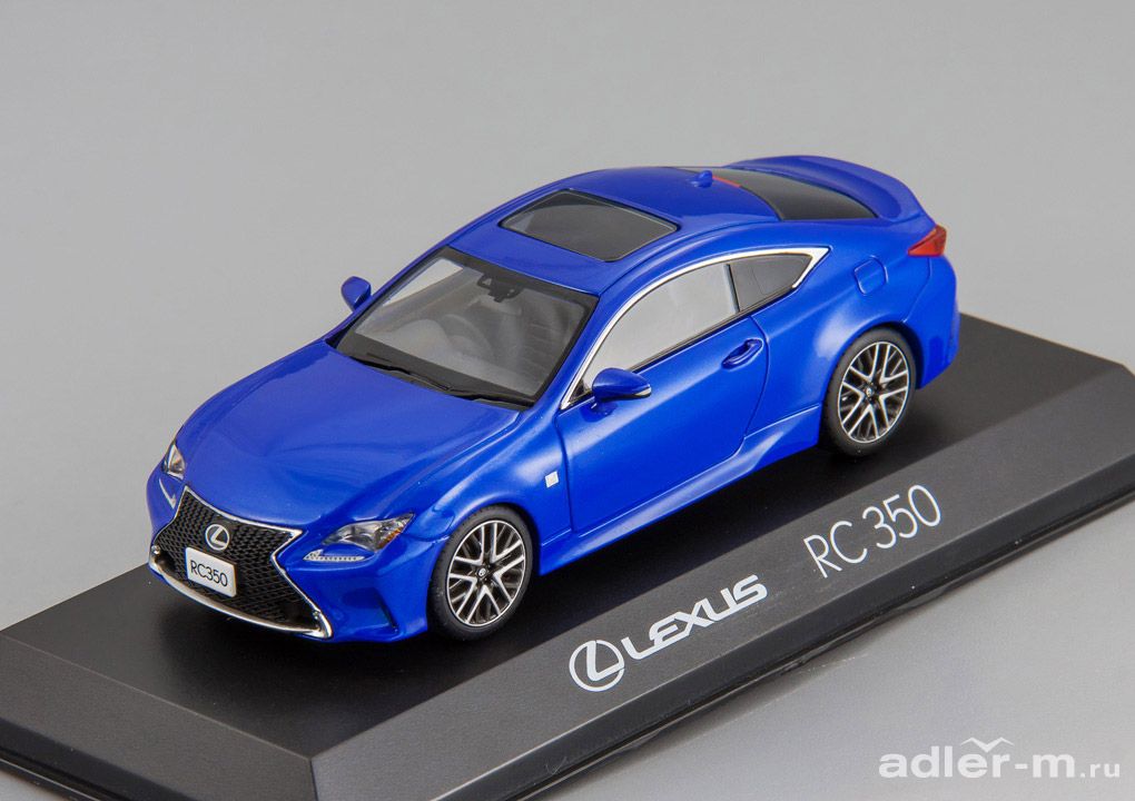 KYOSHO 1:43 Lexus RC350 F Sport (blue) 03657BL