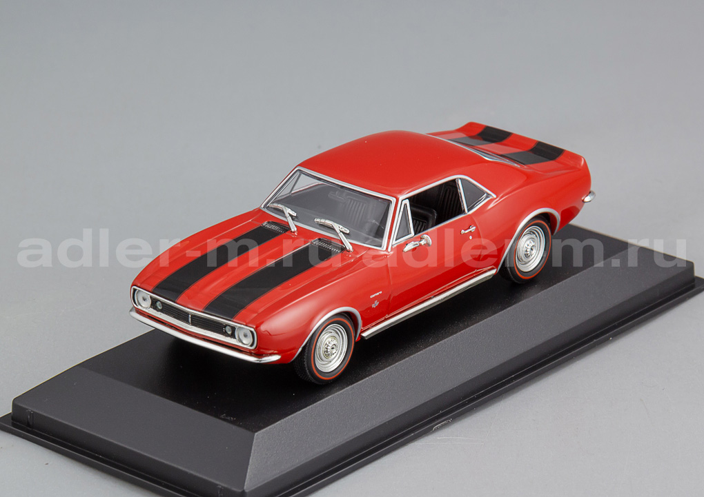 MINICHAMPS (MAXICHAMPS) 1:43 Chevrolet Camaro - 1967 (red) 940142720