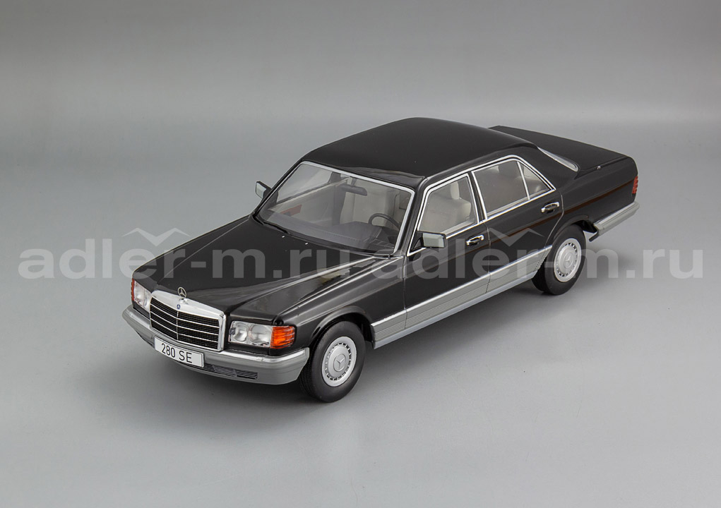 MCG 1:18 Mercedes-Benz 280SE S-class (W126) - 1979 (black) MCG18184