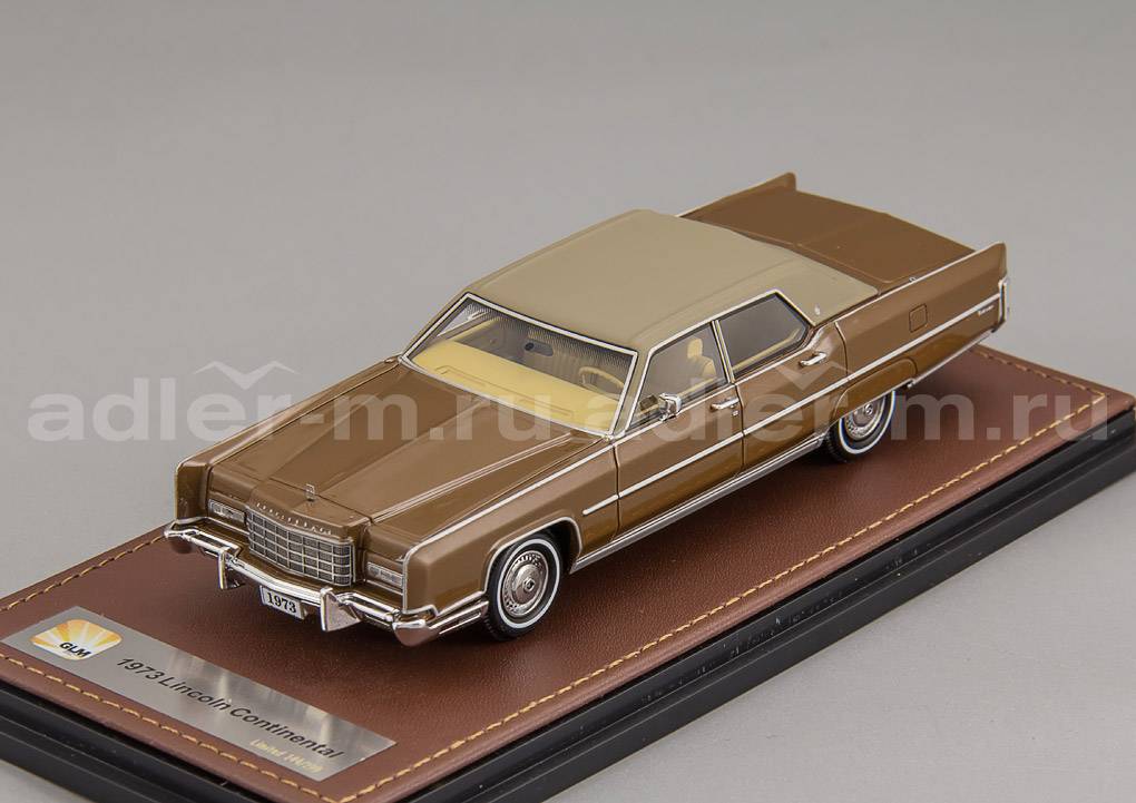 GLM 1:43 Lincoln Continental Town Car - 1973 (ginger) GLM101503