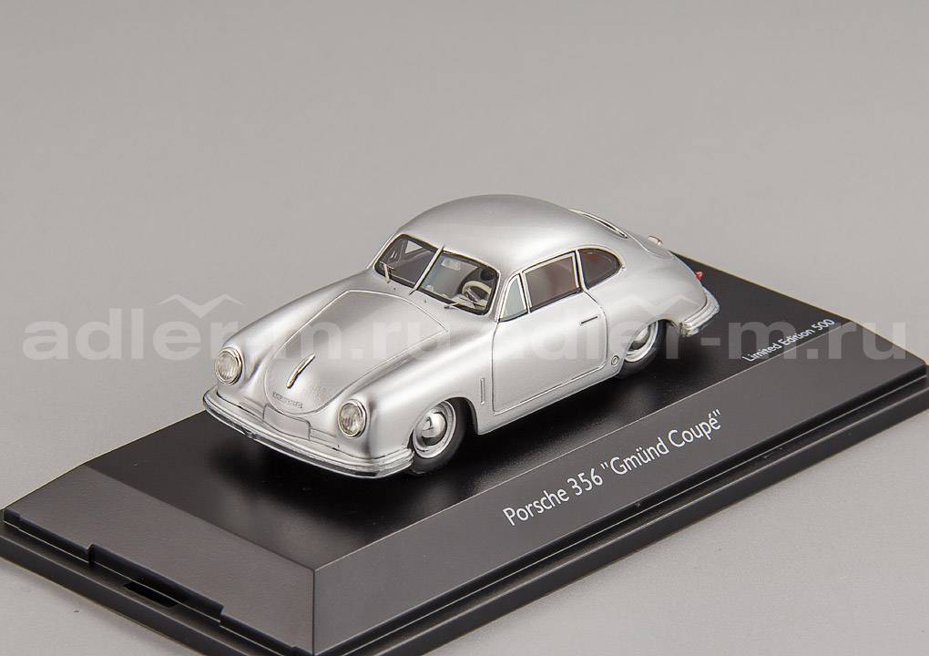 SCHUCO 1:43 Porsche 356 Gmund Coupe (УЦЕНКА!) 45 087 9800