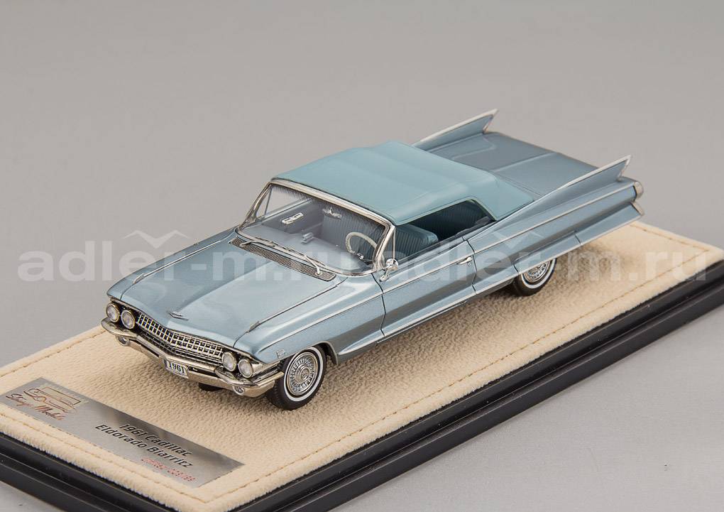 GLM (STAMP MODELS) 1:43 Cadillac Eldorado Biarritz (закрытый) - 1961 (jade met) STM61004
