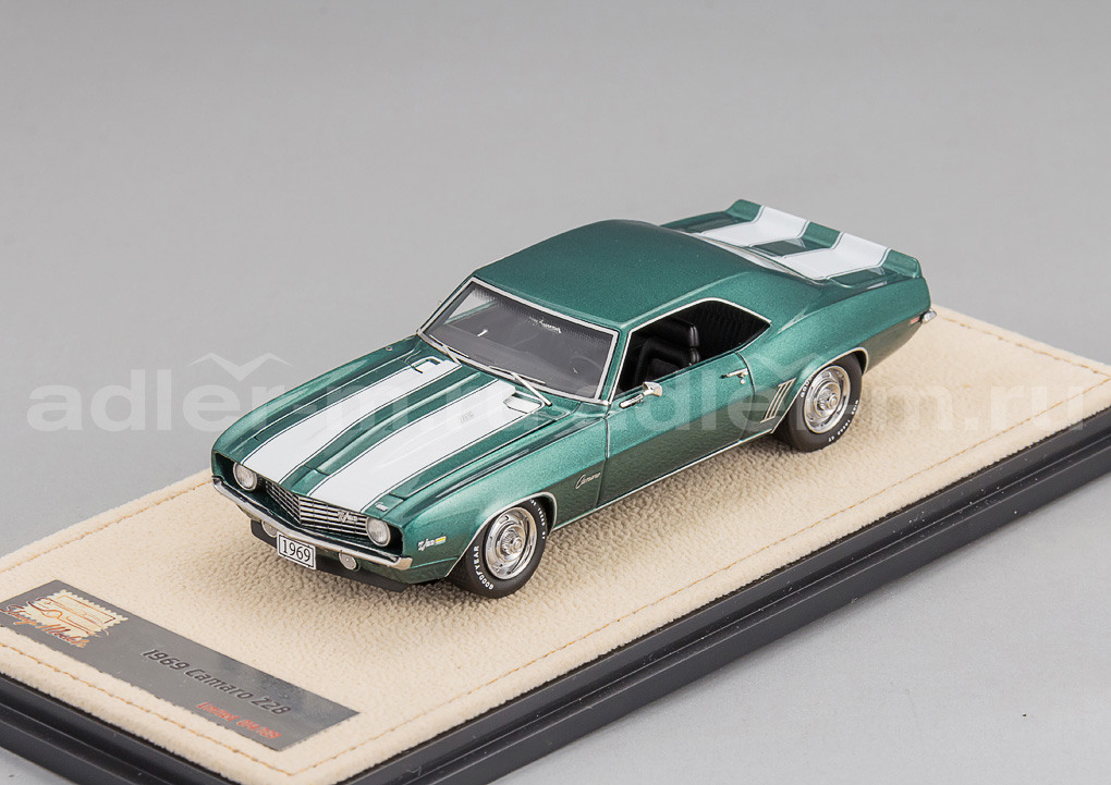 GLM (STAMP MODELS) 1:43 Chevrolet Camaro Z28 - 1969 (green) STM691002