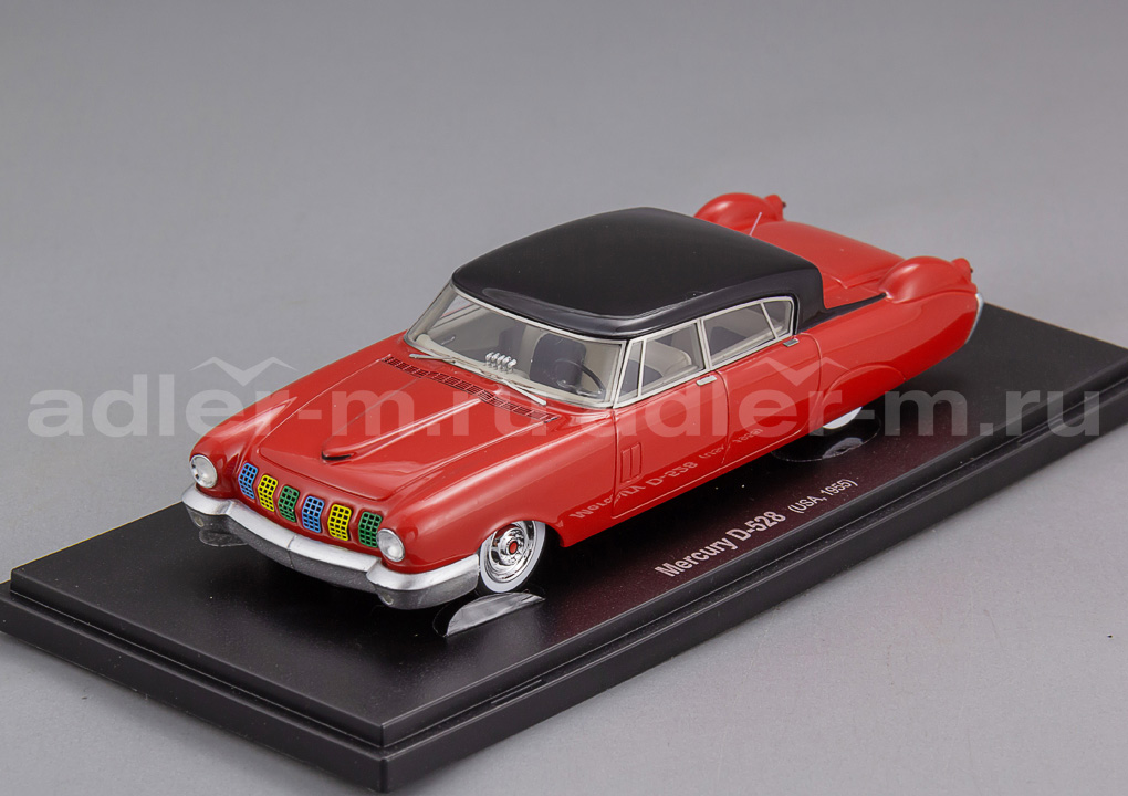 AUTOCULT 1:43 Mercury D-528 (USA, 1955) (red/black) ATC60123