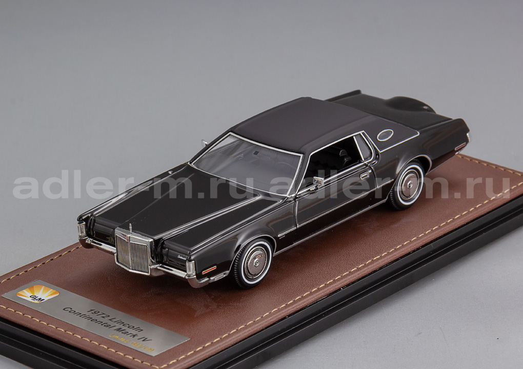 GLM + STAMP MODELS 1:43 Lincoln Continental Continental Mark IV - 1972 (back) GLM102102