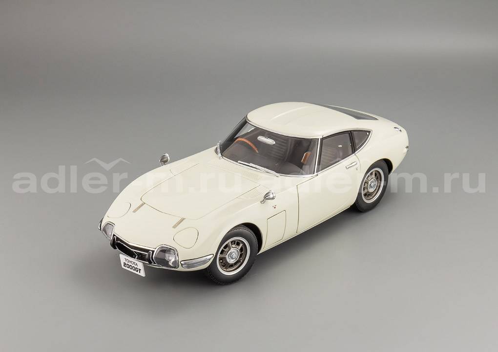AUTOART 1:18 Toyota 2000 GT Coupe 1965 (white) 78753