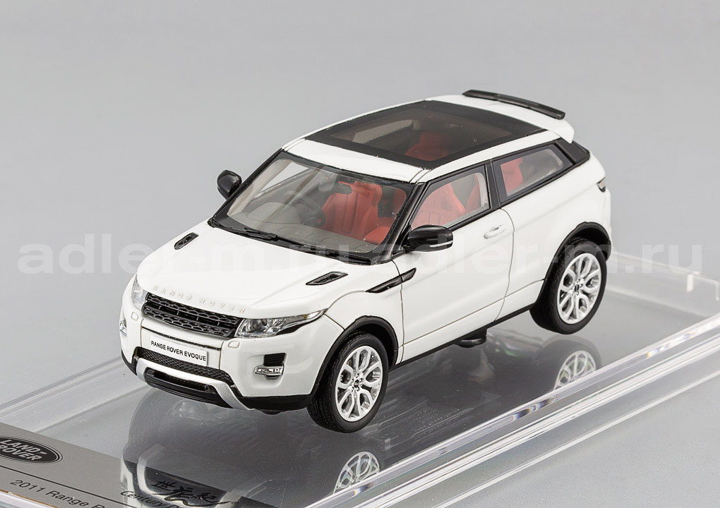 CENTURY DRAGON 1:43 Range Rover Evoque 2011 (fuji white) CDLR-1001A