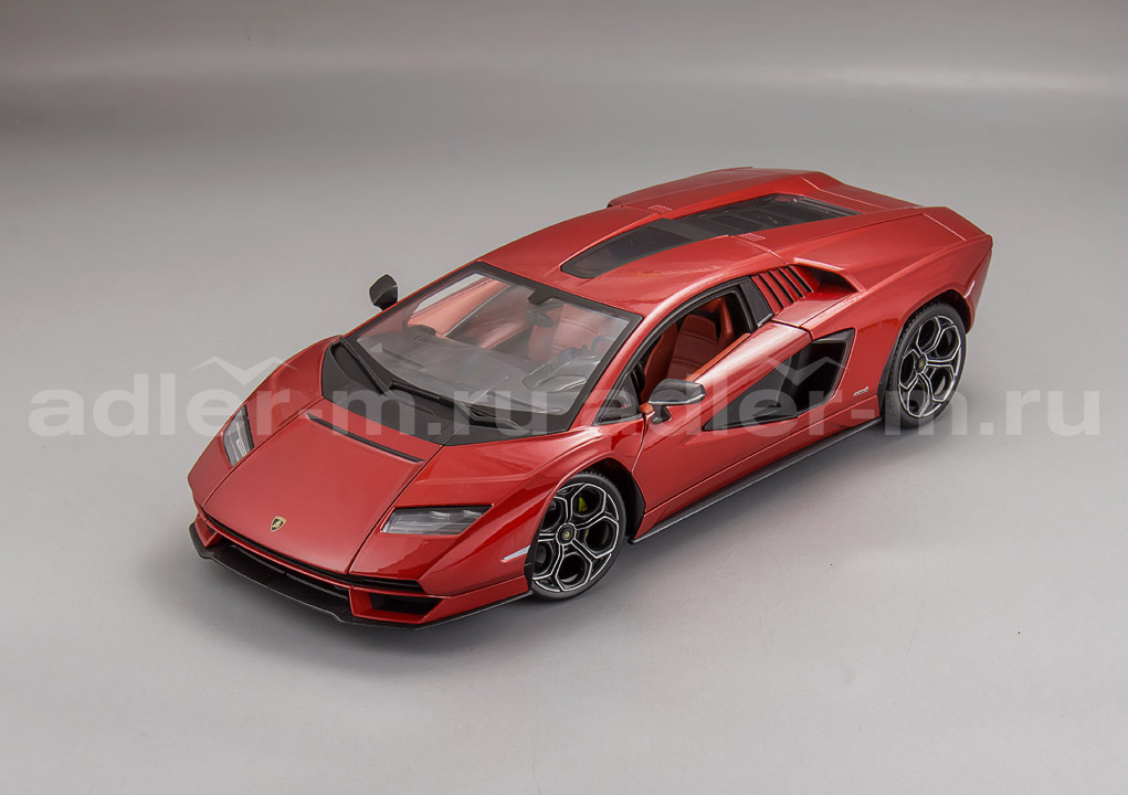 MAISTO 1:18 Lamborghini Countach LPi 800-4 - 2021 (red met) M-31459R
