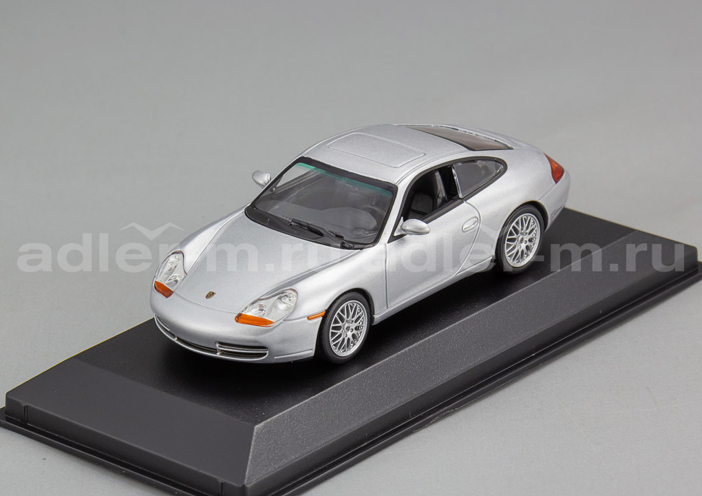 MINICHAMPS (MAXICHAMPS) 1:43 Porsche 911 (996) – 1998 (silver met) 940061181