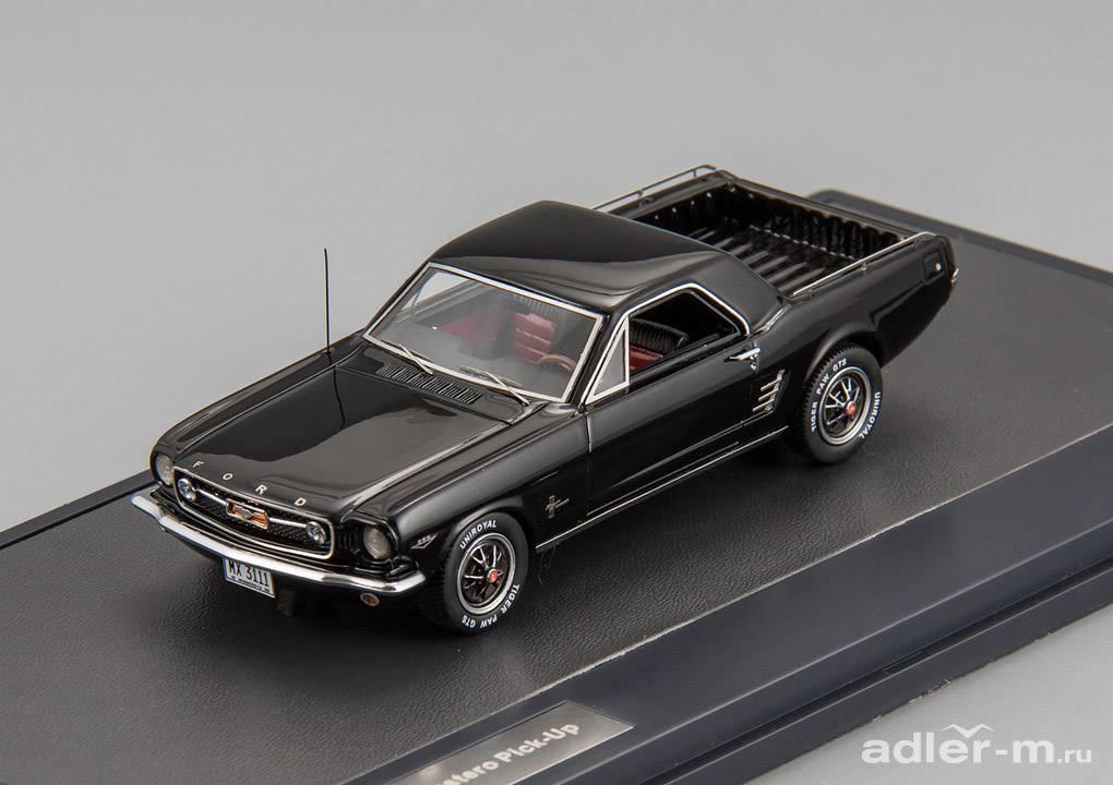 MATRIX 1:43 Ford Mustang Mustero Pick-up 1966 (black) MX20603-111