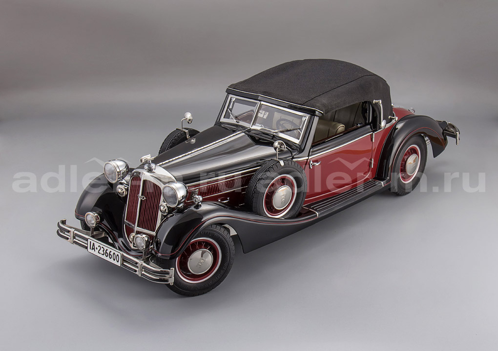 CMC 1:12 Horch 853, 1937 (two-tone finish red / black) C-010