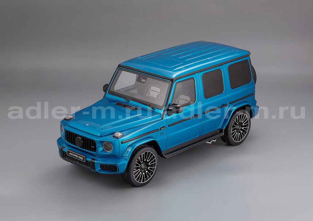 GT SPIRIT 1:18 Mercedes-Benz G 63 AMG - 2024 (hyper blue magno) GT925