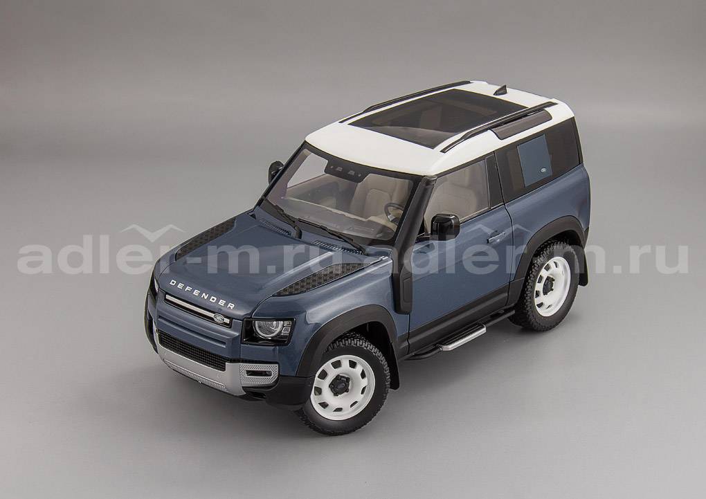 ALMOSTREAL 1:18 Land Rover Defender 90 - 2020 (tasman blue) ALM810702