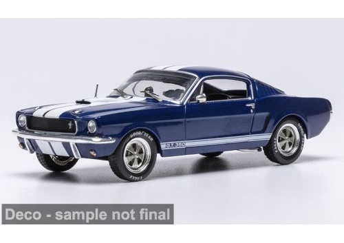 IXO 1:43 Ford Mustang Shelby GT 350 (1965) (dark blue /white) CLC613