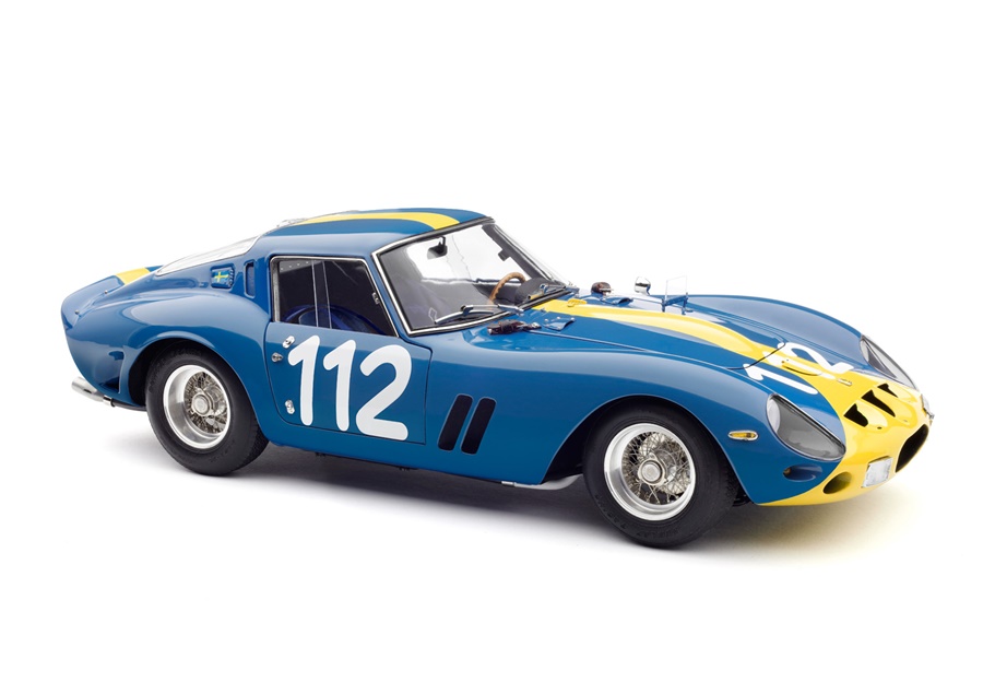 CMC 1:18 Ferrari 250 GTO #112 LHD Ch. #3445 2nd place (IC) Targa Florio 1964 Norinder,Troiberg M-252