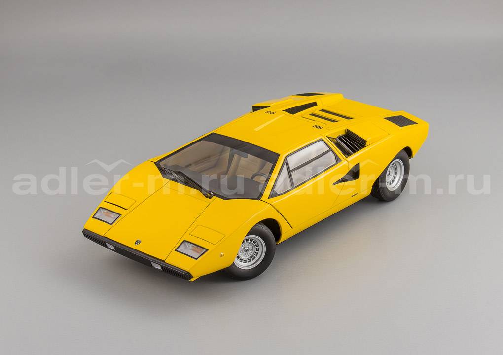 AUTOART 1:18 Lamborghini Countach LP 400 1974 (yellow) 74646