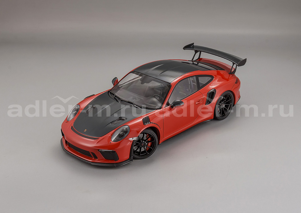 MINICHAMPS 1:18 Porsche 911 GT3RS (991.2) Weissach Package - 2019 (red) 155068230