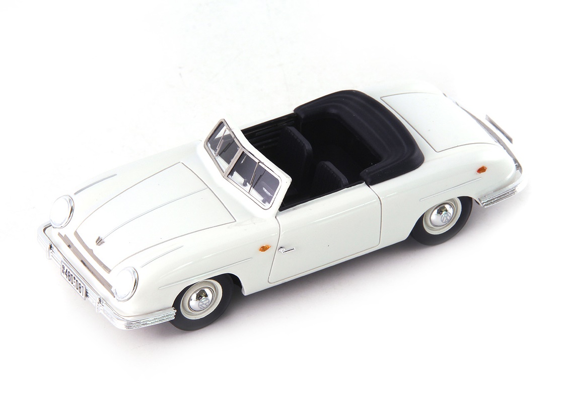 AUTOCULT 1:43 Volkswagen Sport Convertible Drews (Germany 1949) (white) ATC05051-2