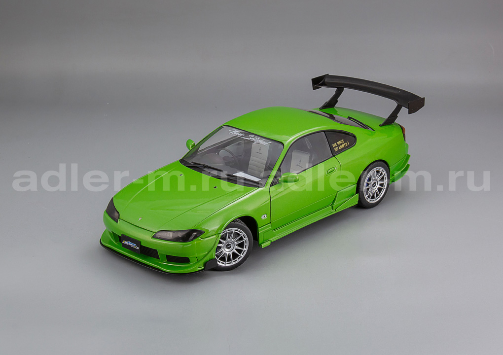 SOLIDO 1:18 Nissan Silvia S15 SPEC-R AERO (green) S1812203