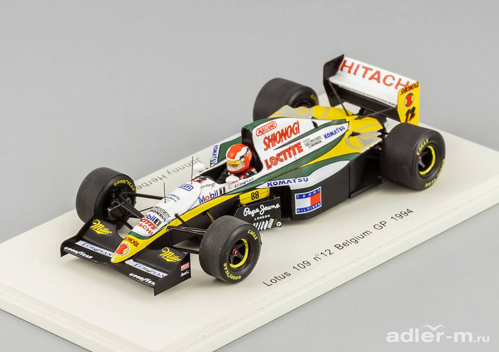 SPARK 1:43 Lotus 109 #12 Belgium GP 1994 Johnny Herbert S1670