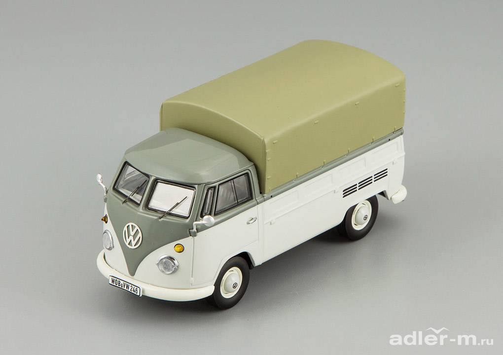 PREMIUM CLASSIXXS 1:43 Volkswagen T1 pick up with canvas (grey) 13900