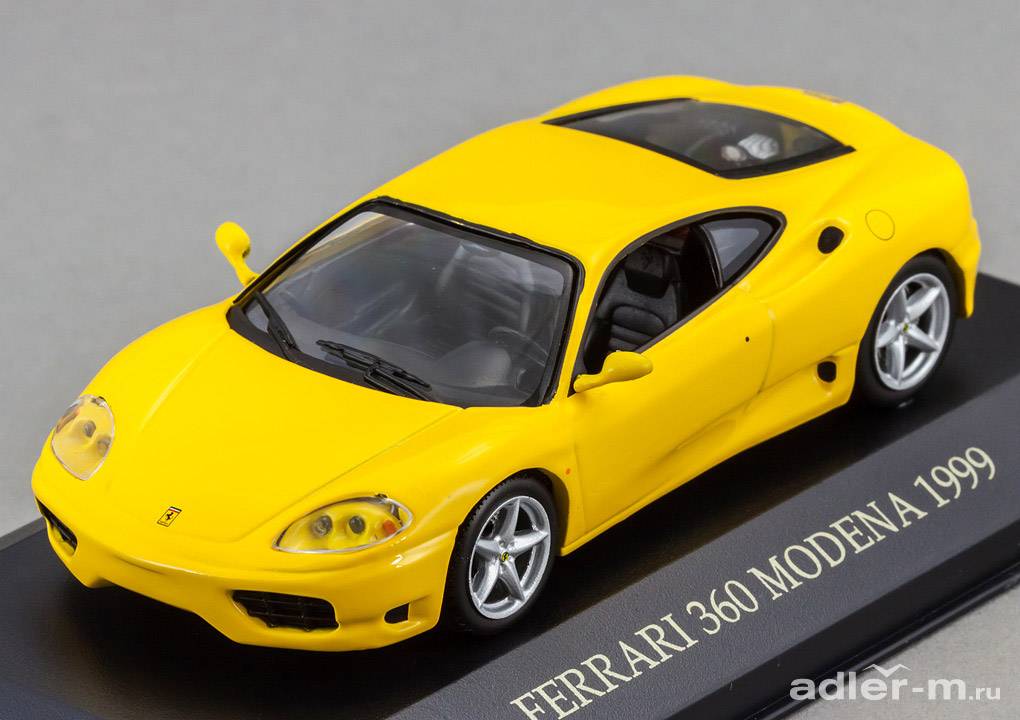 IXO 1:43 Ferrari 360 Modena 1999 (yellow) FER017