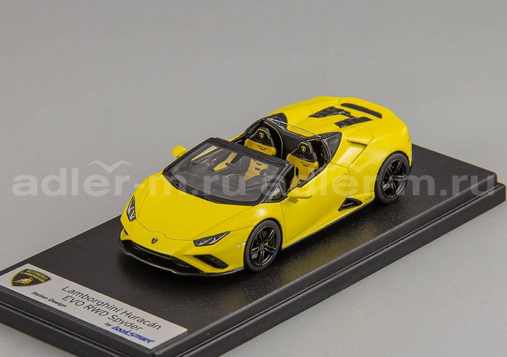 LOOKSMART 1:43 Lamborghini Huracan EVO RWD Spyder (giallo belenus) LS521D