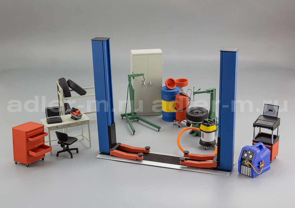 AUTOART 1:18 Garage Kit Set (Version 2) 49111